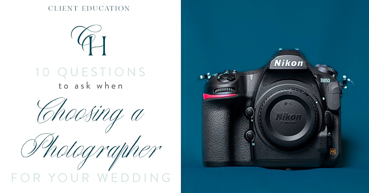 What questions to ask when hiring a photographer?
